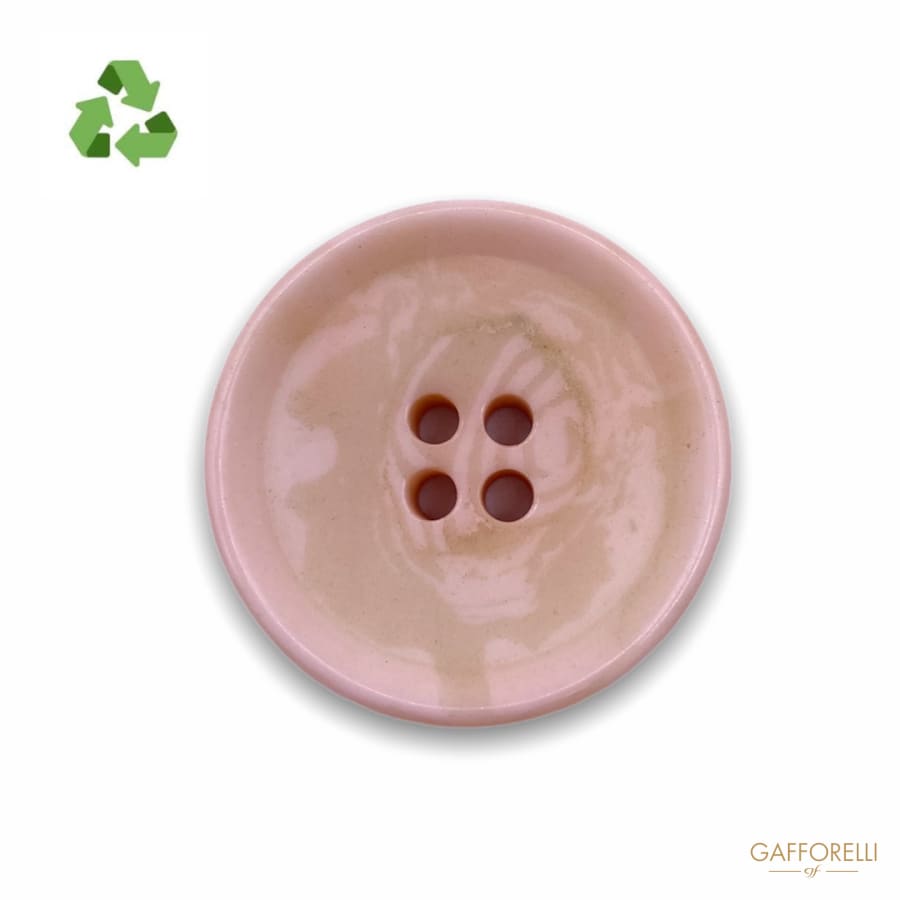 Recycled Button in Corozo Powder D286 - Gafforelli Srl