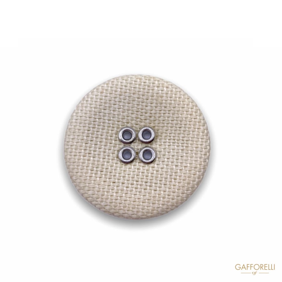 Round Button with Four Holes 1432 - Gafforelli Srl CLASSIC