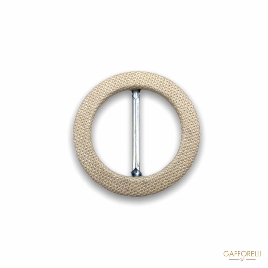 Round Covered Buckle 1427- Gafforelli Srl CLASSIC • COVERED