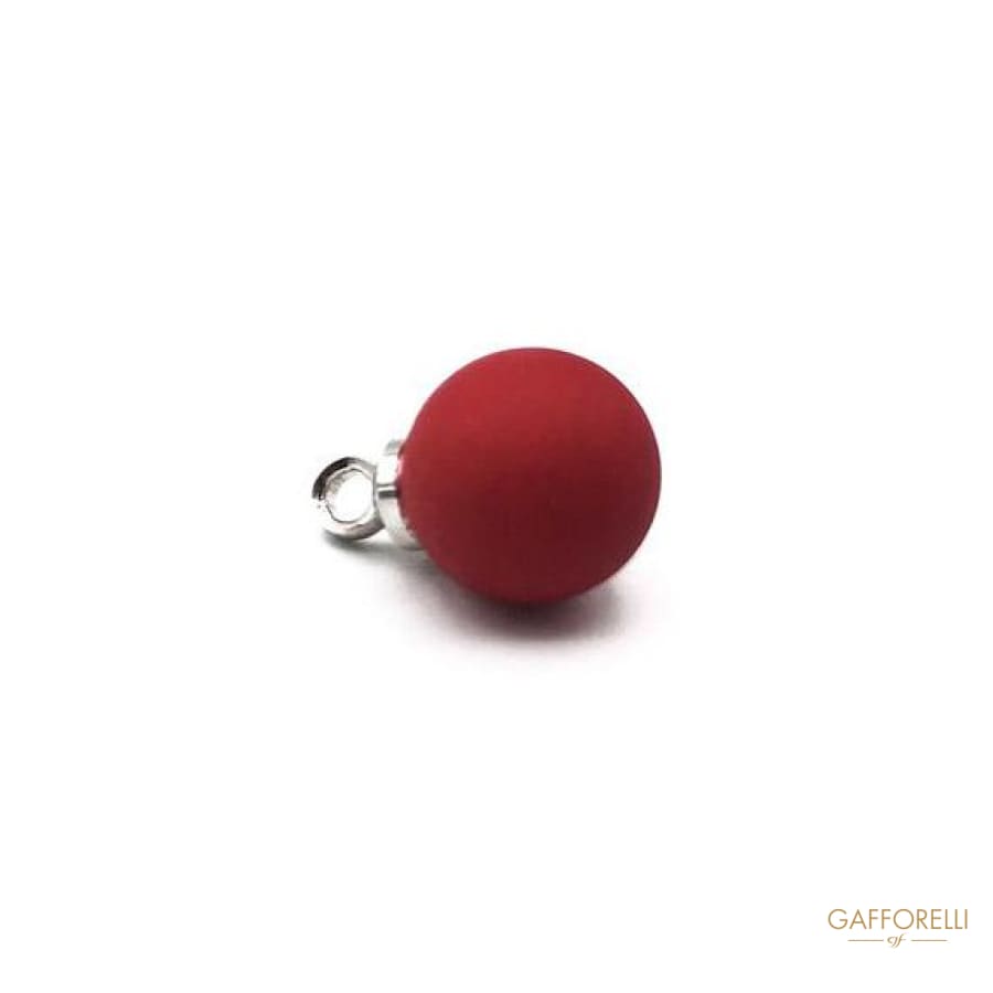Rubberized Effect Polyester Button - Art. D141 polyester