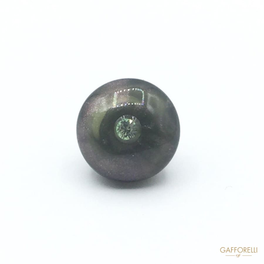 Shining Buttons Pearl Effect with Rhinestone - Art. 6686