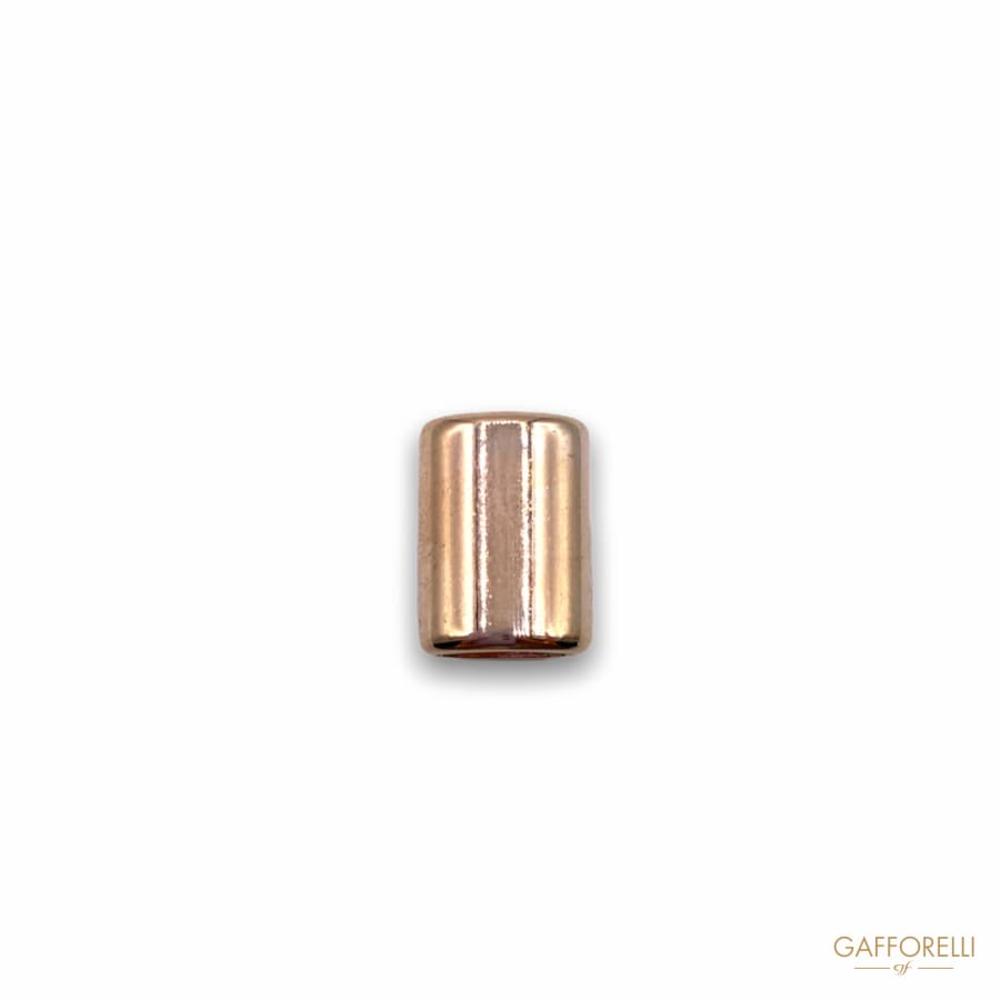 Zink Alloy Cord End Cylinder Shaped 0787 - Gafforelli Srl