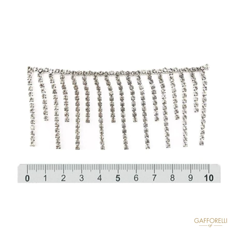 Rhinestone Fringes Chain A256 - Gafforelli Srl rhinestones