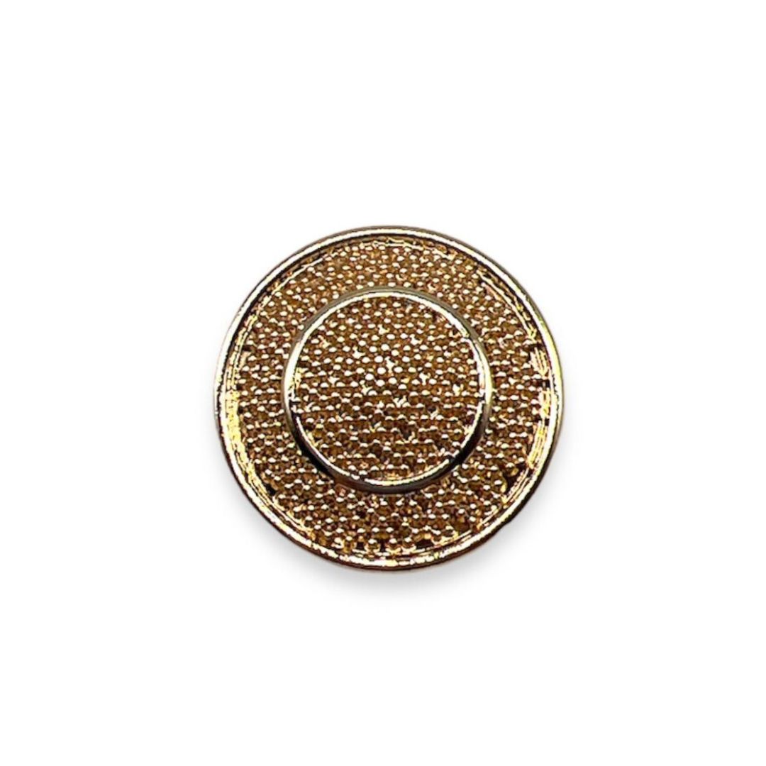 60s Style Metal Button- Art. B186 - Gafforelli Srl metal