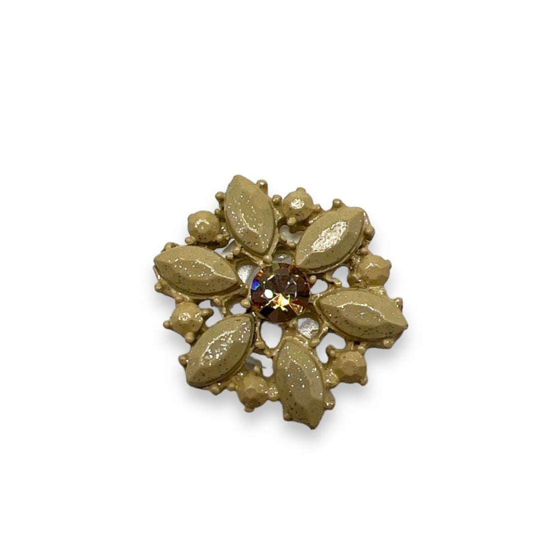 Flower Button- Art. B187 - Gafforelli Srl metal buttons