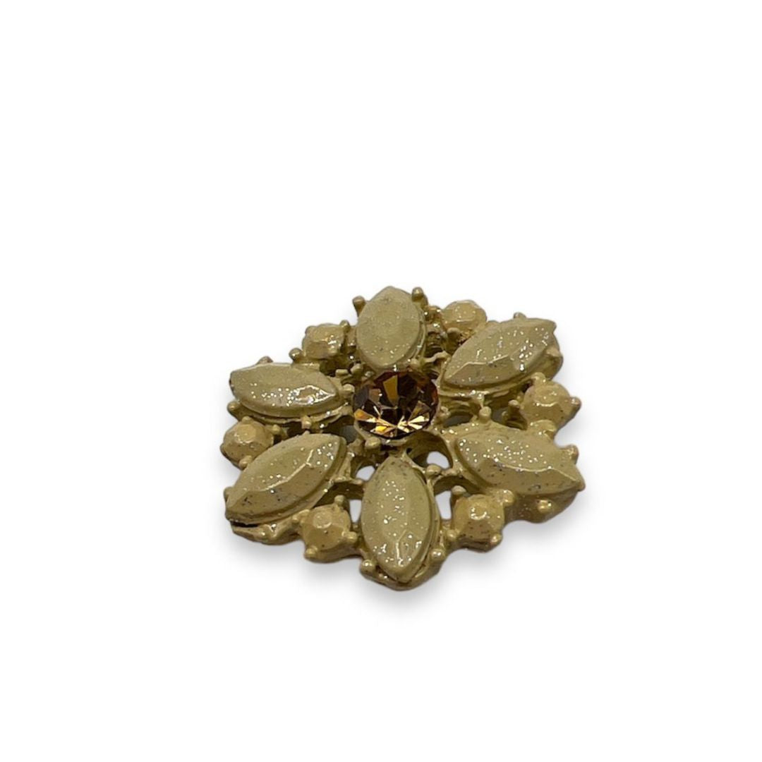 Flower Button- Art. B187 - Gafforelli Srl metal buttons