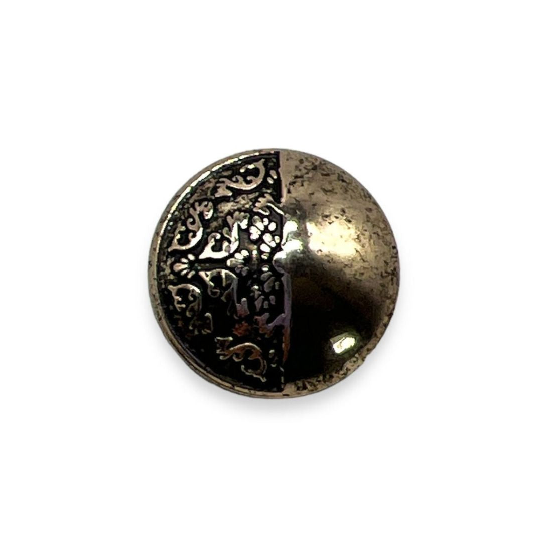 Zamak Buttons With 2 Holes And Grooved Design - Art. 4692 – GAFFORELLI SRL