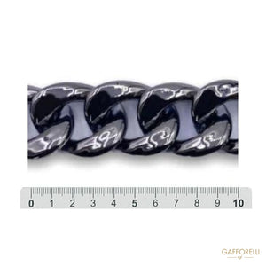 Abs Plastic Nikel Chain in Different Colors and Sizes Art.