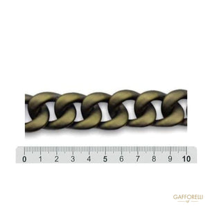 Abs Plastic Nikel Chain in Different Colors and Sizes Art.
