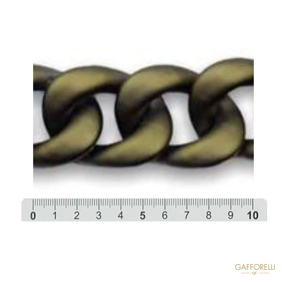Abs Plastic Nikel Chain in Different Colors and Sizes Art.