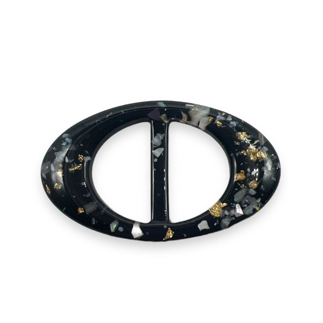 Buckle In Marble-effect Polyester- Art. D375 - Gafforelli