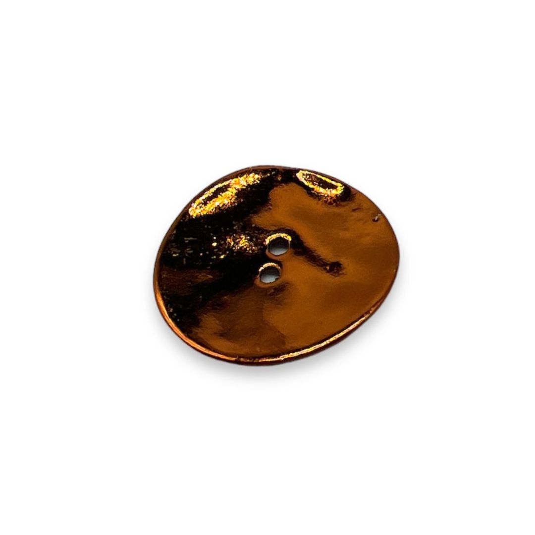 metallic Spray Effect Button In Mother-of-pearl- Art. G119 -