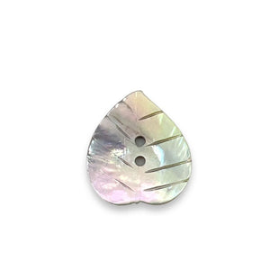 Leaf-shaped Mother-of-pearl Button- Art. G122 - Gafforelli