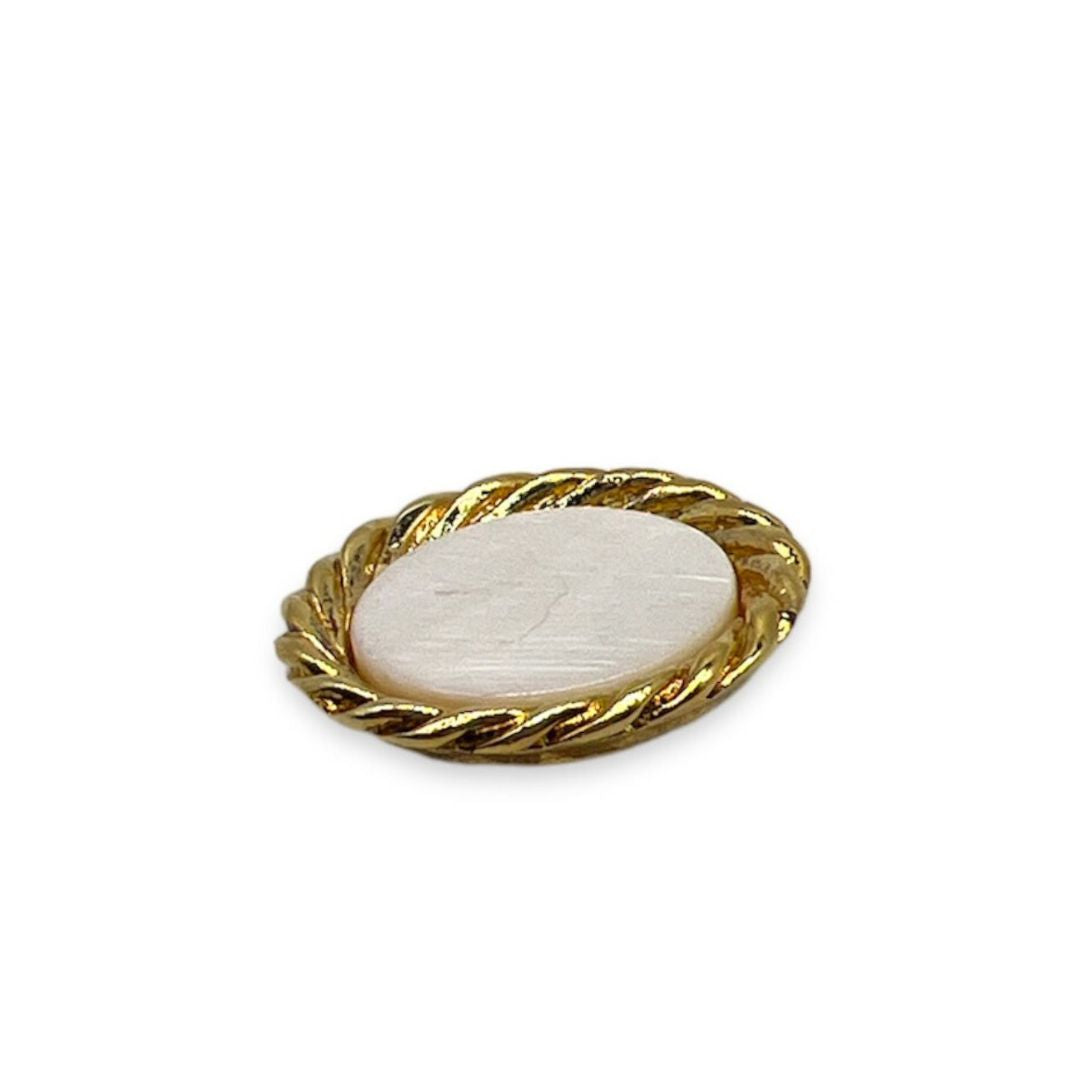 Mother Of Pearl Chanel Style Button- Art. G127 - Gafforelli