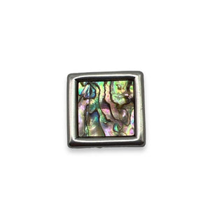 Ablone Mother-of-pearl Square Button- Art. G153 - Gafforelli