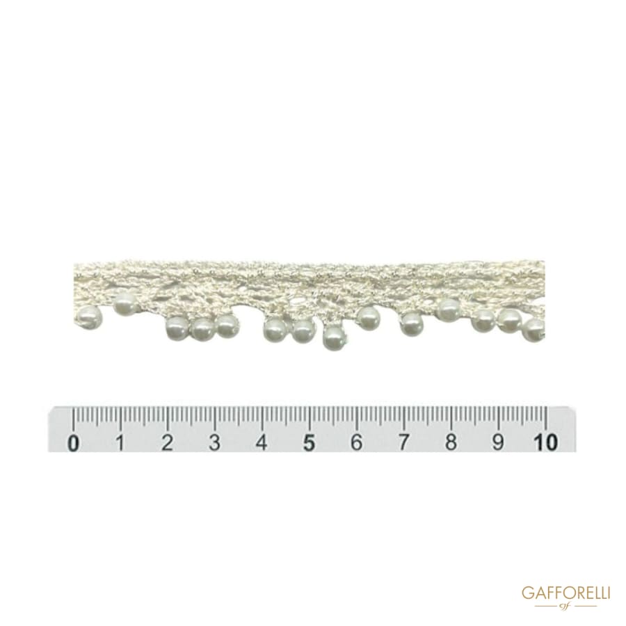 Pearl and Lace Trimmings H318 - Gafforelli Srl trimmings