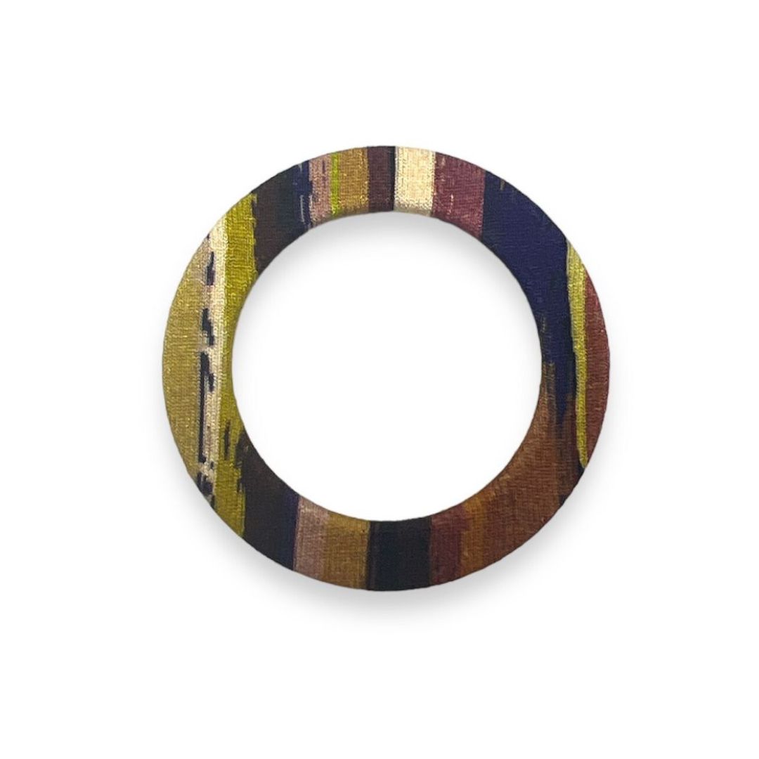 Fabric Covered Ring- Art. H377 - Gafforelli Srl fabric