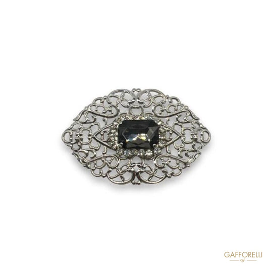 Tie Accessory with Rhinestones U232 - Gafforelli Srl tie