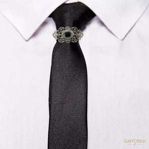 Tie Accessory With Rhinestones U576 - Gafforelli Srl tie