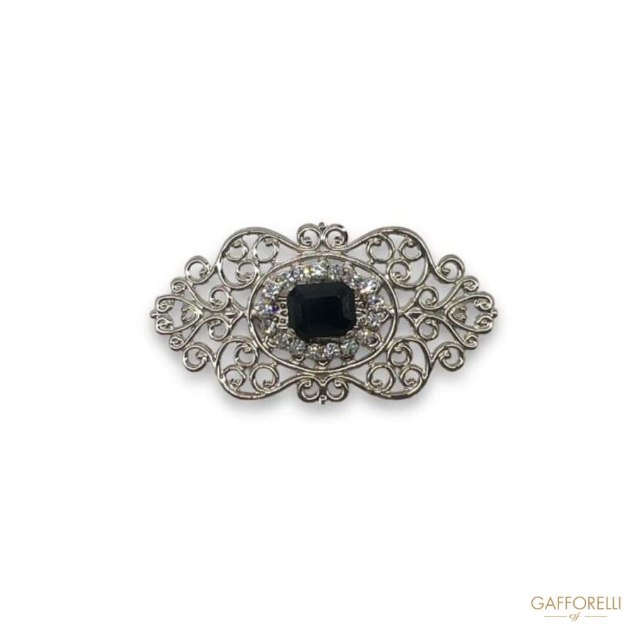 Tie Accessory With Rhinestones U576 - Gafforelli Srl tie