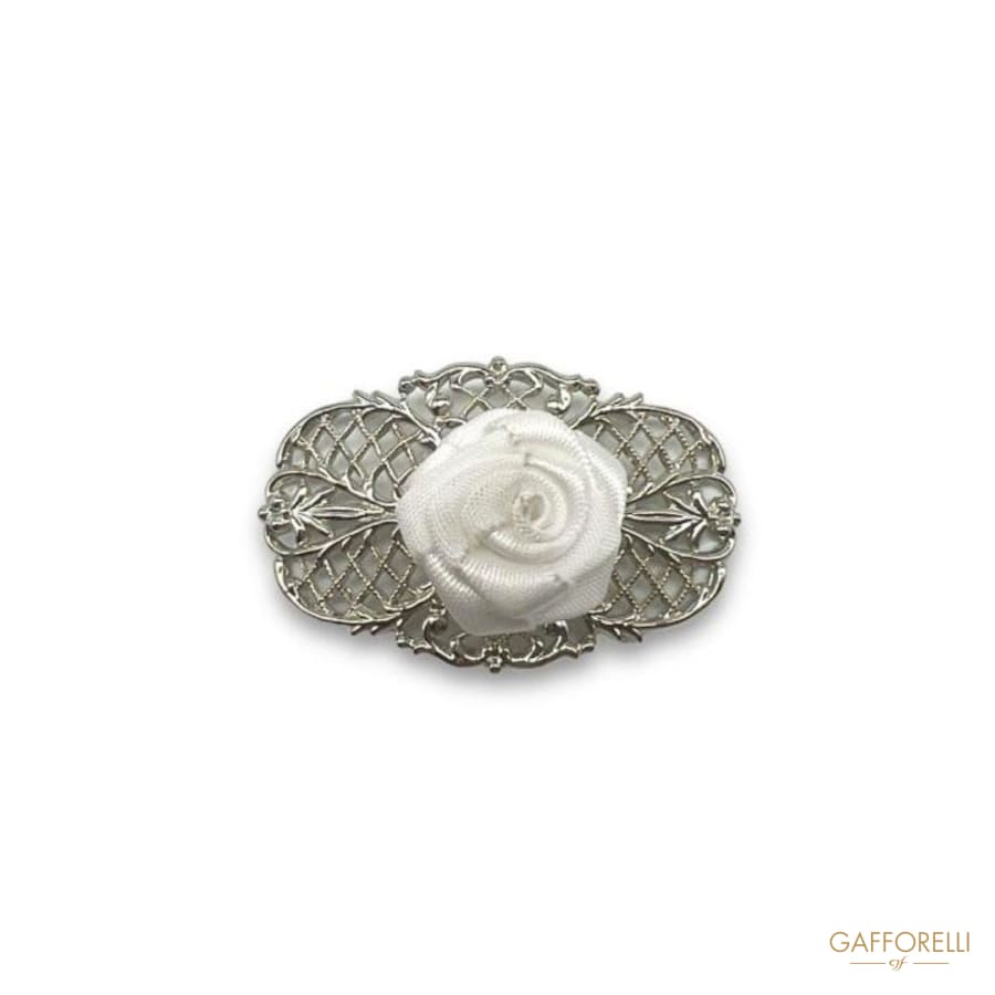 Tie Accessory With Rose In Cotton U233 - Gafforelli Srl tie