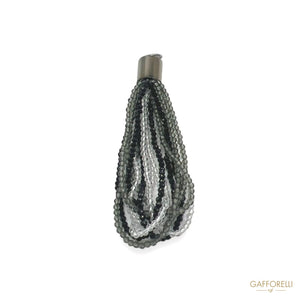 Beaded Tassel Pendant A592 - Gafforelli Srl tassels