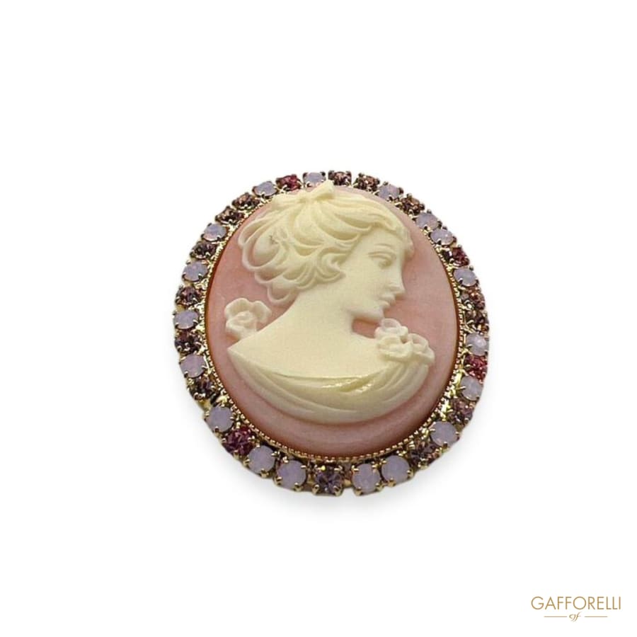 Brooch Cameo- Art. D339 - Gafforelli Srl brooches