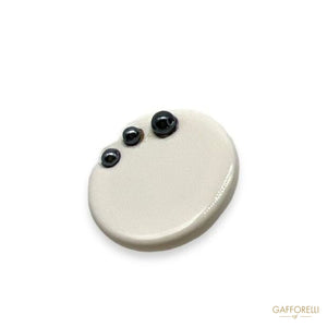 Button With Beads- Art. D435 - Gafforelli Srl polyester