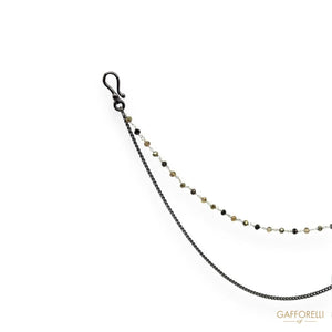 Chain for Men’s Trousers with Beads- Art. U606- Gafforelli