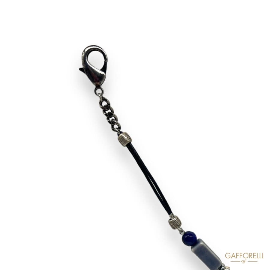 Chain for Men’s Trousers with Blue Details- Art. U506-