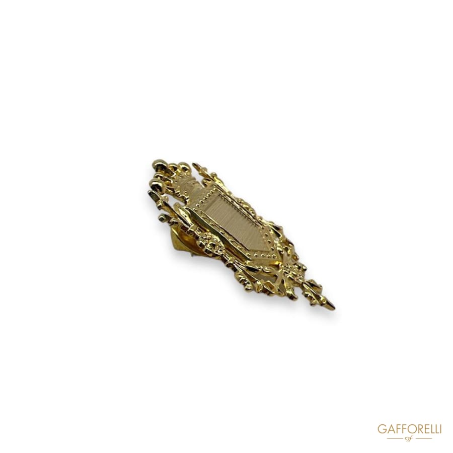 Coat of Arms Brooch U550 - Gafforelli Srl Pin men’s