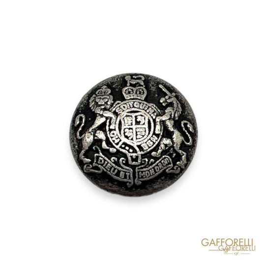 Coat of Arms Button - Art. B192 - Gafforelli Srl metal