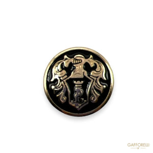 Coat Of Arms Button - Art. U590 - Gafforelli Srl metal