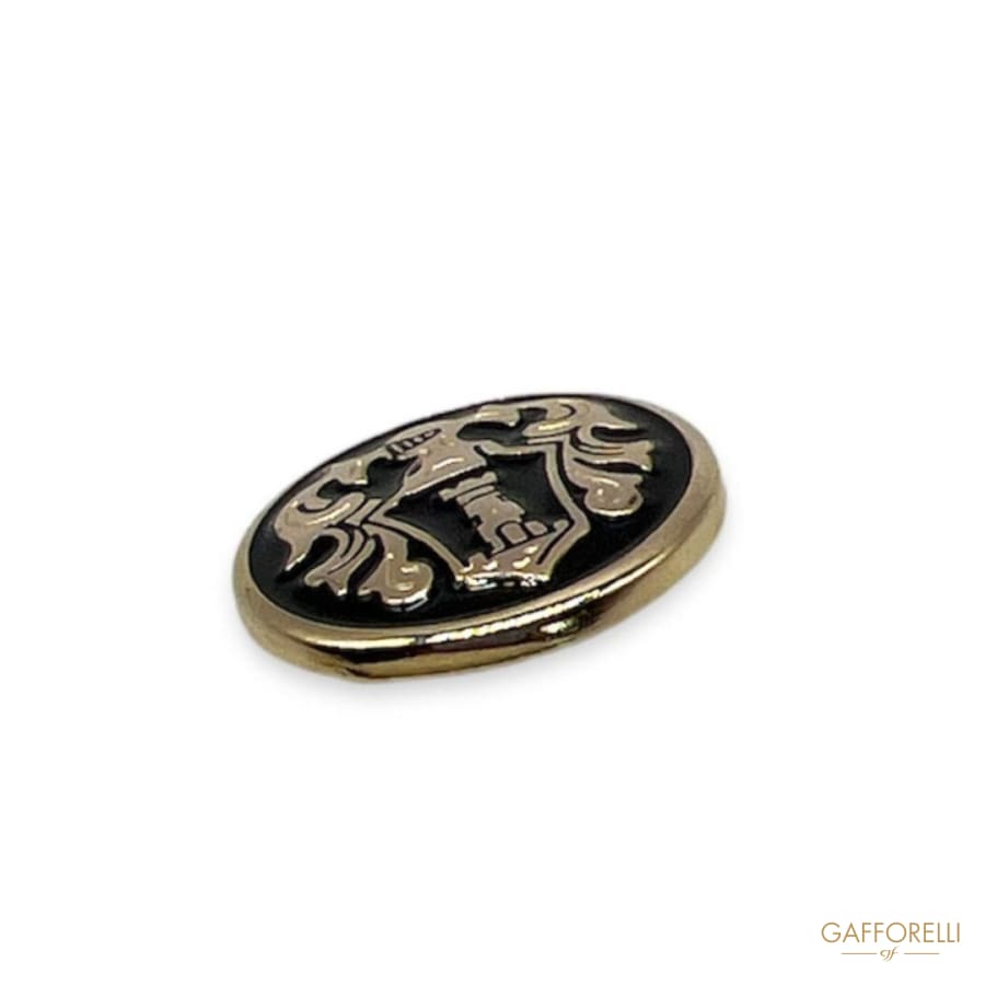 Coat of Arms Button - Art. U590 - Gafforelli Srl metal