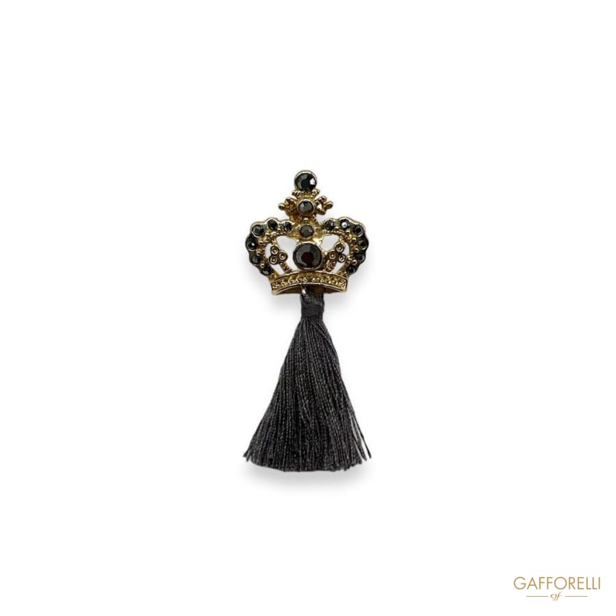 Coat Of Arms Pin With Pendant Detail U363 - Gafforelli Srl