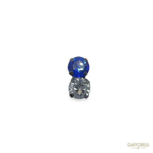 Cufflink with Bi-strass U52 Gem - Gafforelli Srl cufflings