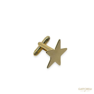 Cufflinks Star U341 - Gafforelli Srl cufflings men