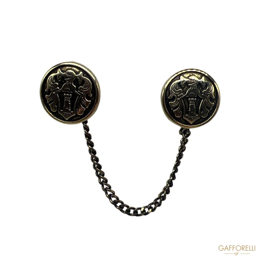 Elegant Closures for Men’s Jackets- Art. U589- Gafforelli