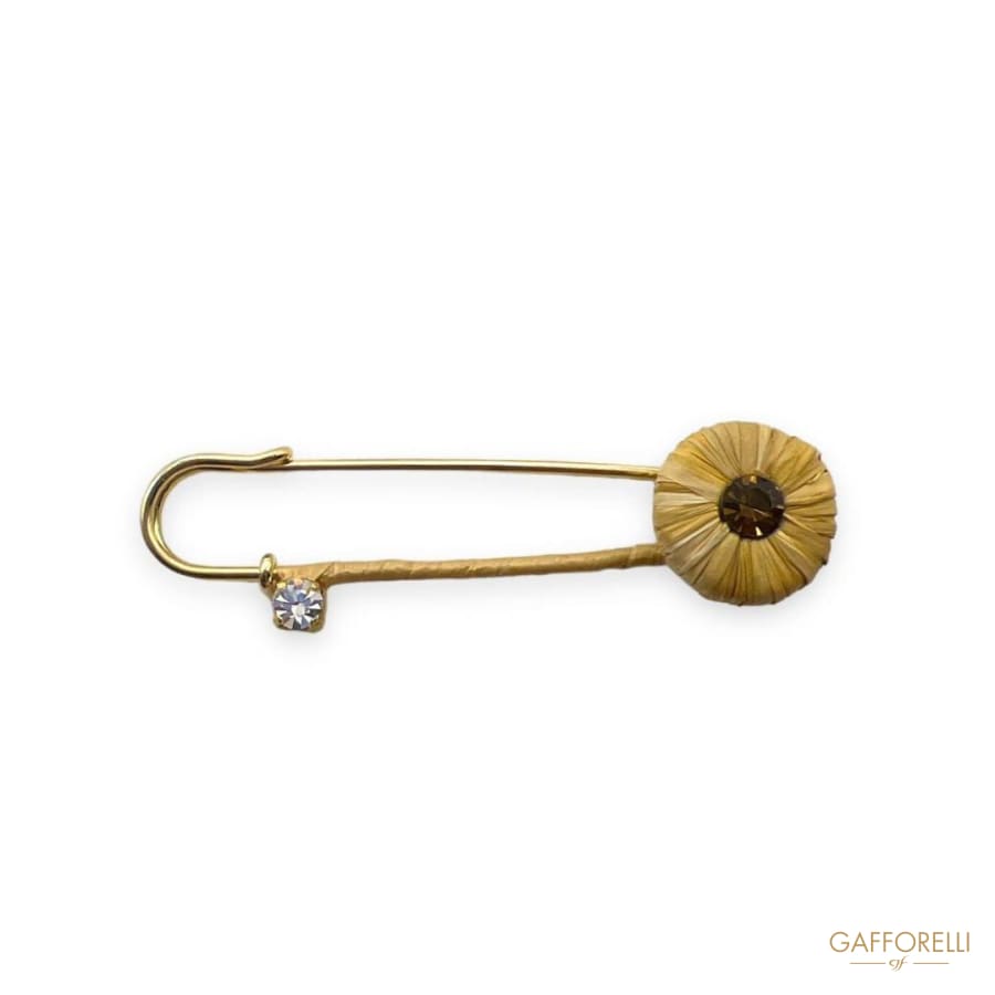 Elegant Safety Pin- Art. H360 - Gafforelli Srl Gafforelli