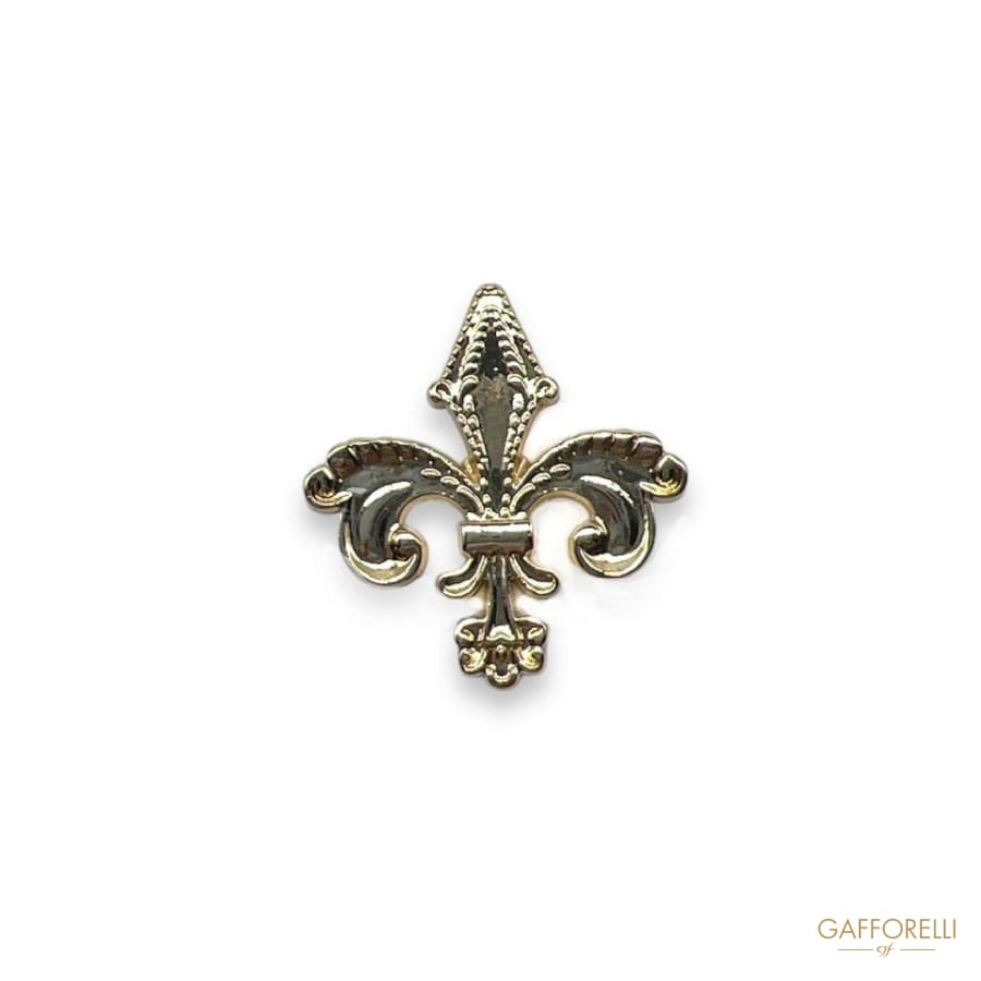 Florentine Lily Coat of Arms Brooch U365 - Gafforelli Srl