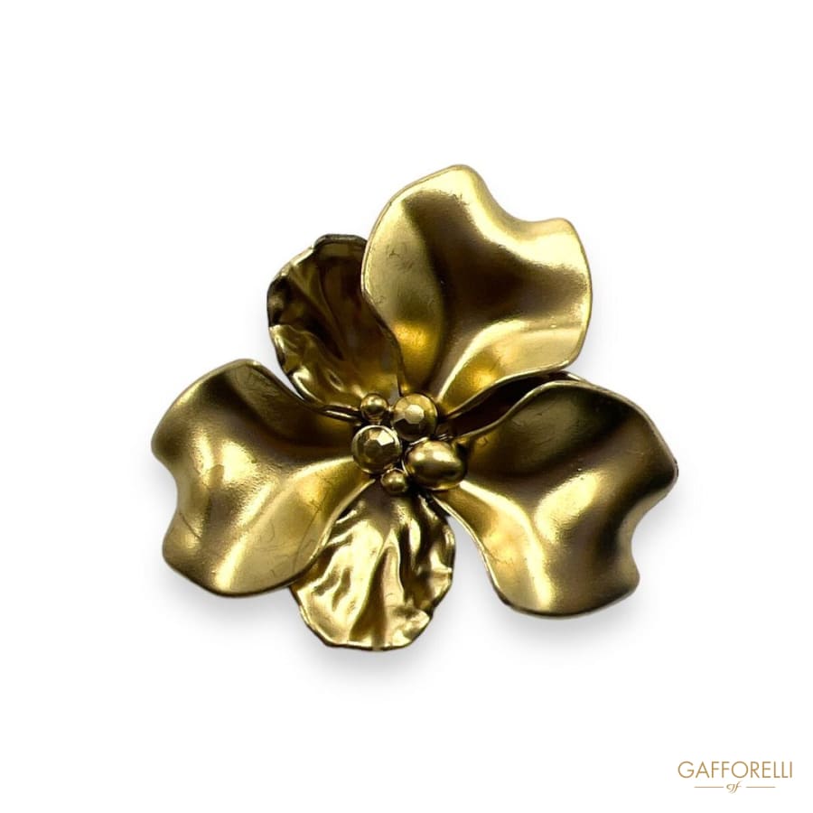 Flower Brooch- Art. D381 - Gafforelli Srl brooches