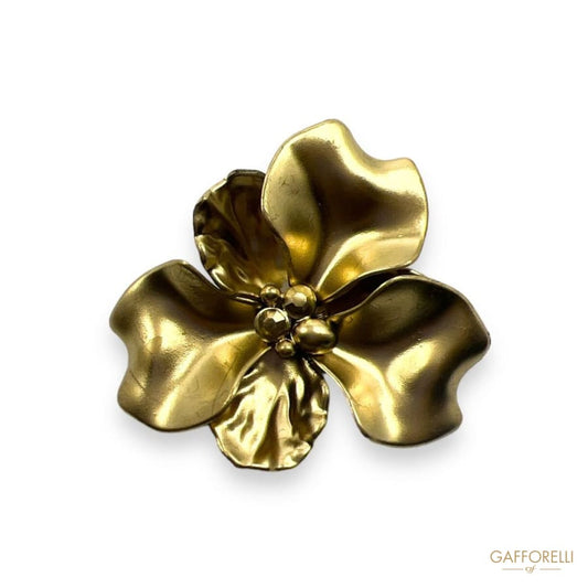 Flower Brooch- Art. D381 - Gafforelli Srl brooches