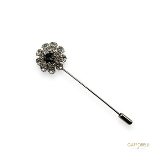 Toe Cap With Flower-shaped Rhinestones U167 - Gafforelli Srl