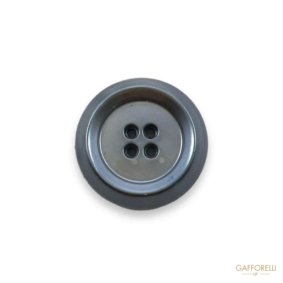 Four-hole Button with Edge- Art. D415 - Gafforelli Srl