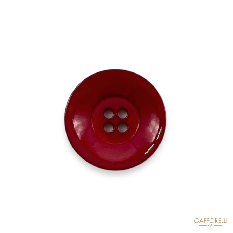 Glossy Four-hole Button- Art. D411 - Gafforelli Srl