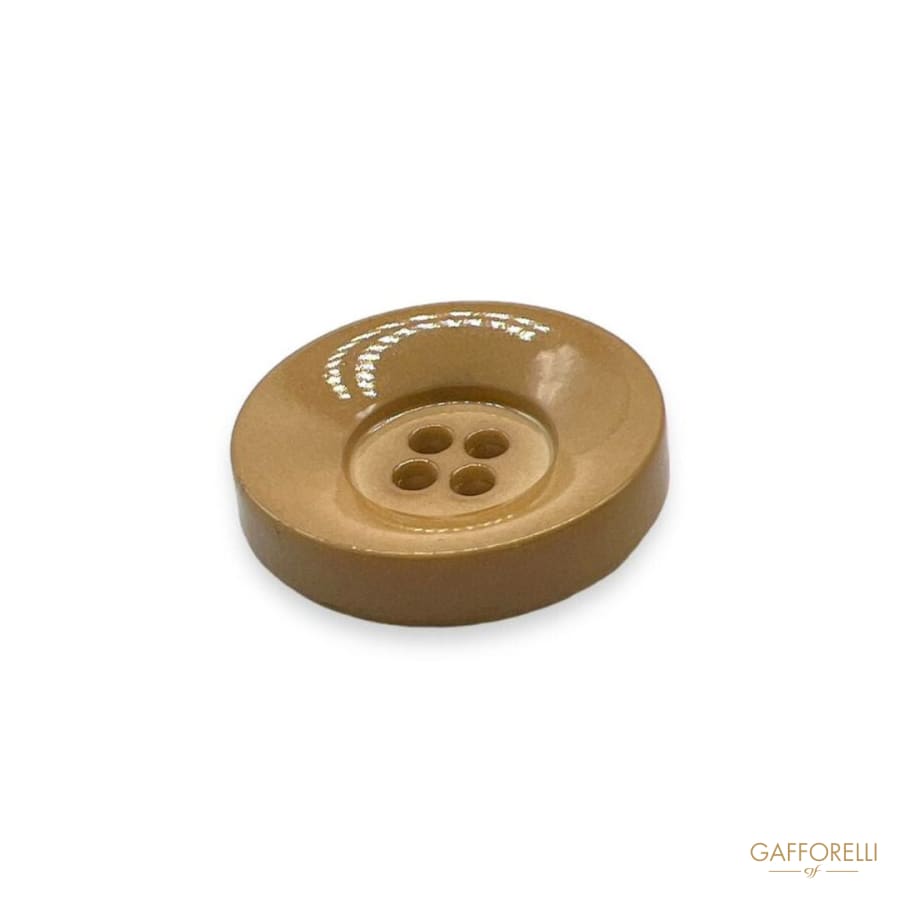 Glossy Four-hole Button- Art. D411 - Gafforelli Srl