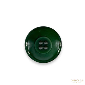 Glossy Four-hole Button- Art. D411 - Gafforelli Srl