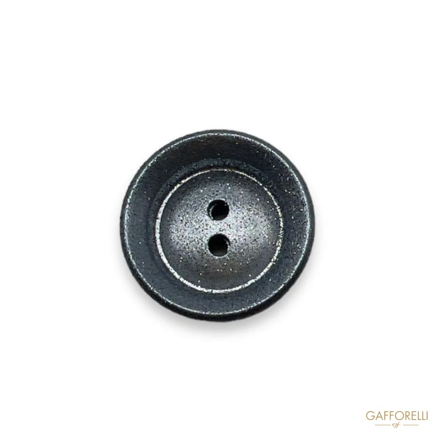 Two-hole Glitter Button- Art. D414 - Gafforelli Srl
