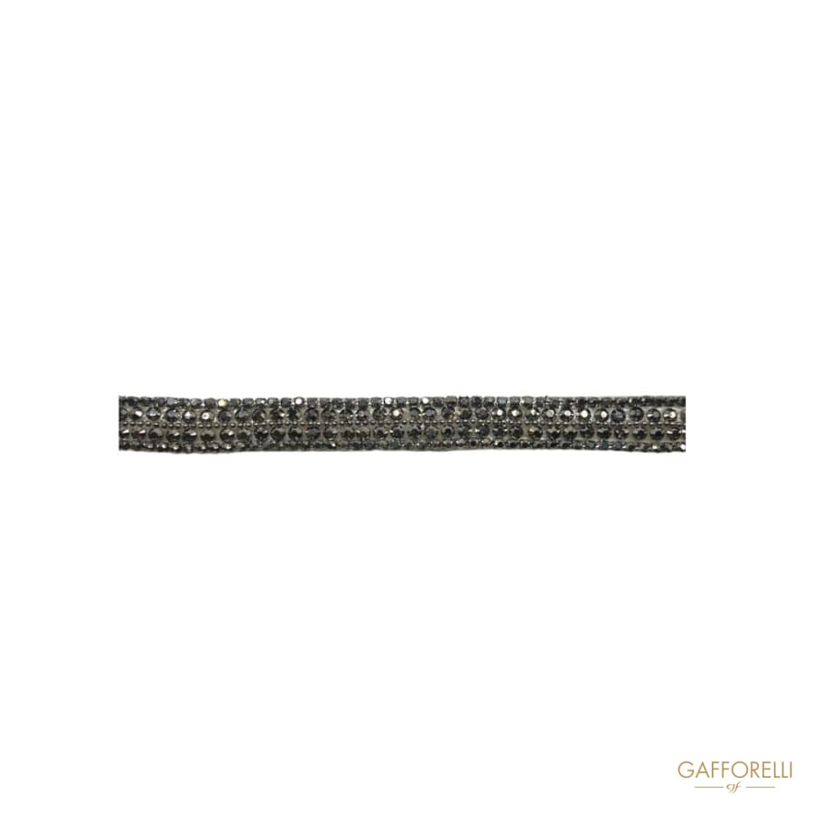 Iron-on with Metallic Rhinestones - Art. H135 - Gafforelli