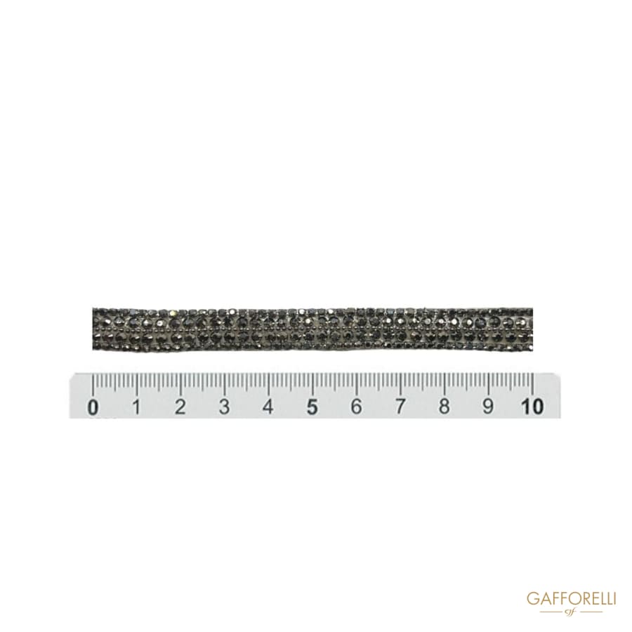 Iron-on with Metallic Rhinestones - Art. H135 - Gafforelli